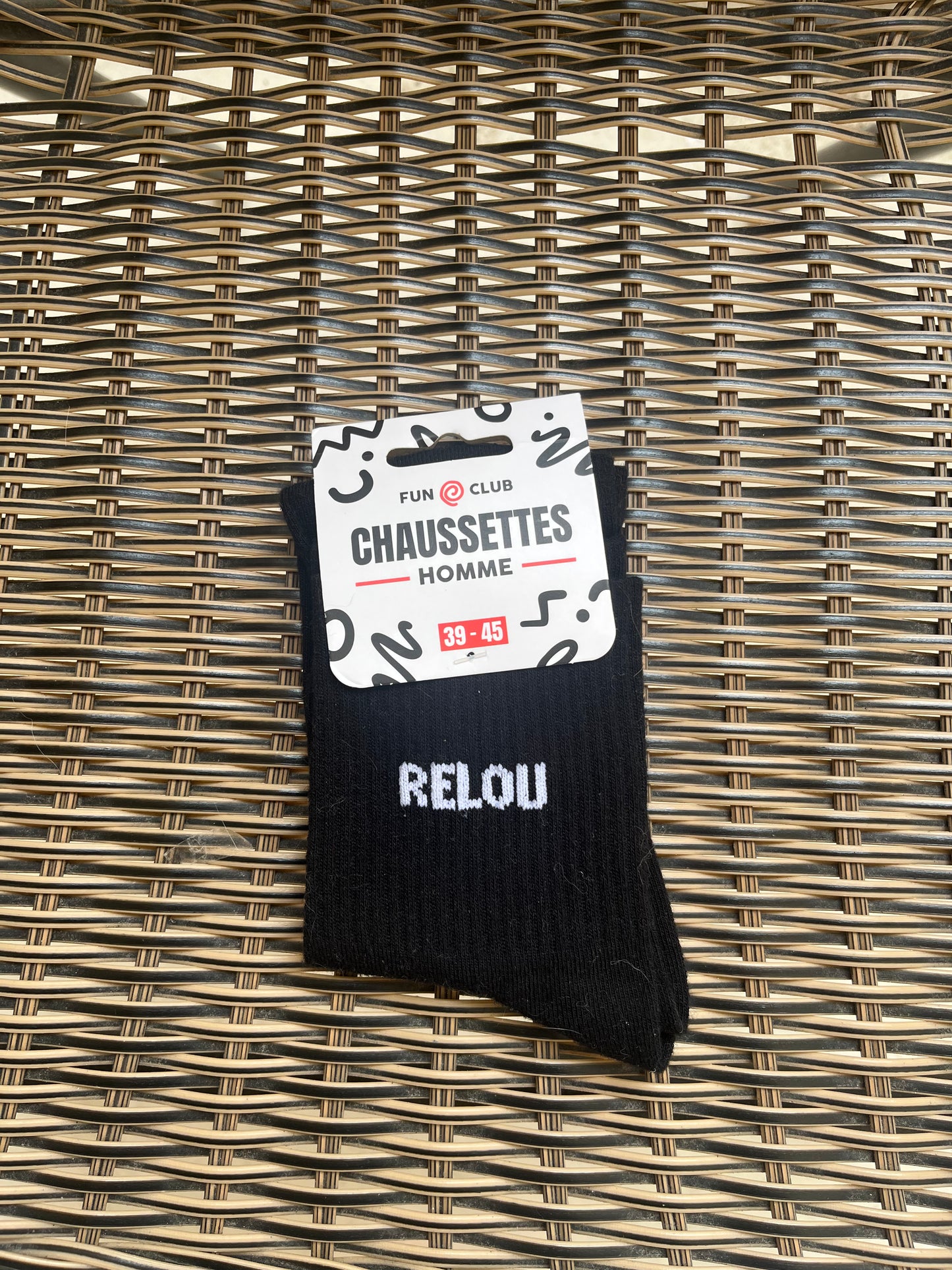 Chaussettes à paillettes Relou Homme