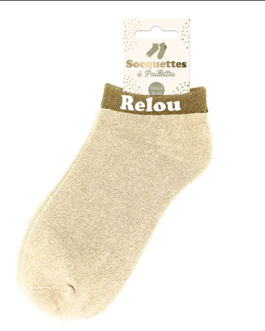 Socquettes à paillettes Relou