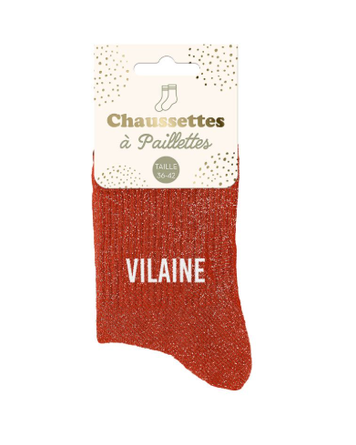 Chaussettes à paillettes Vilaine