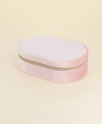 Boite à bijoux Ovale Rose