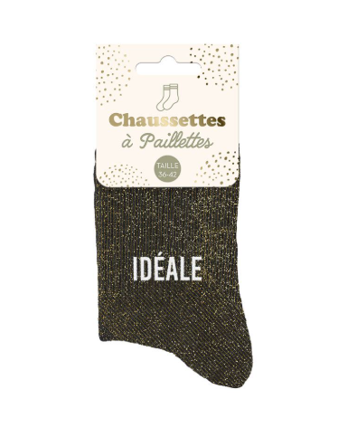 Chaussettes à paillettes Idéale