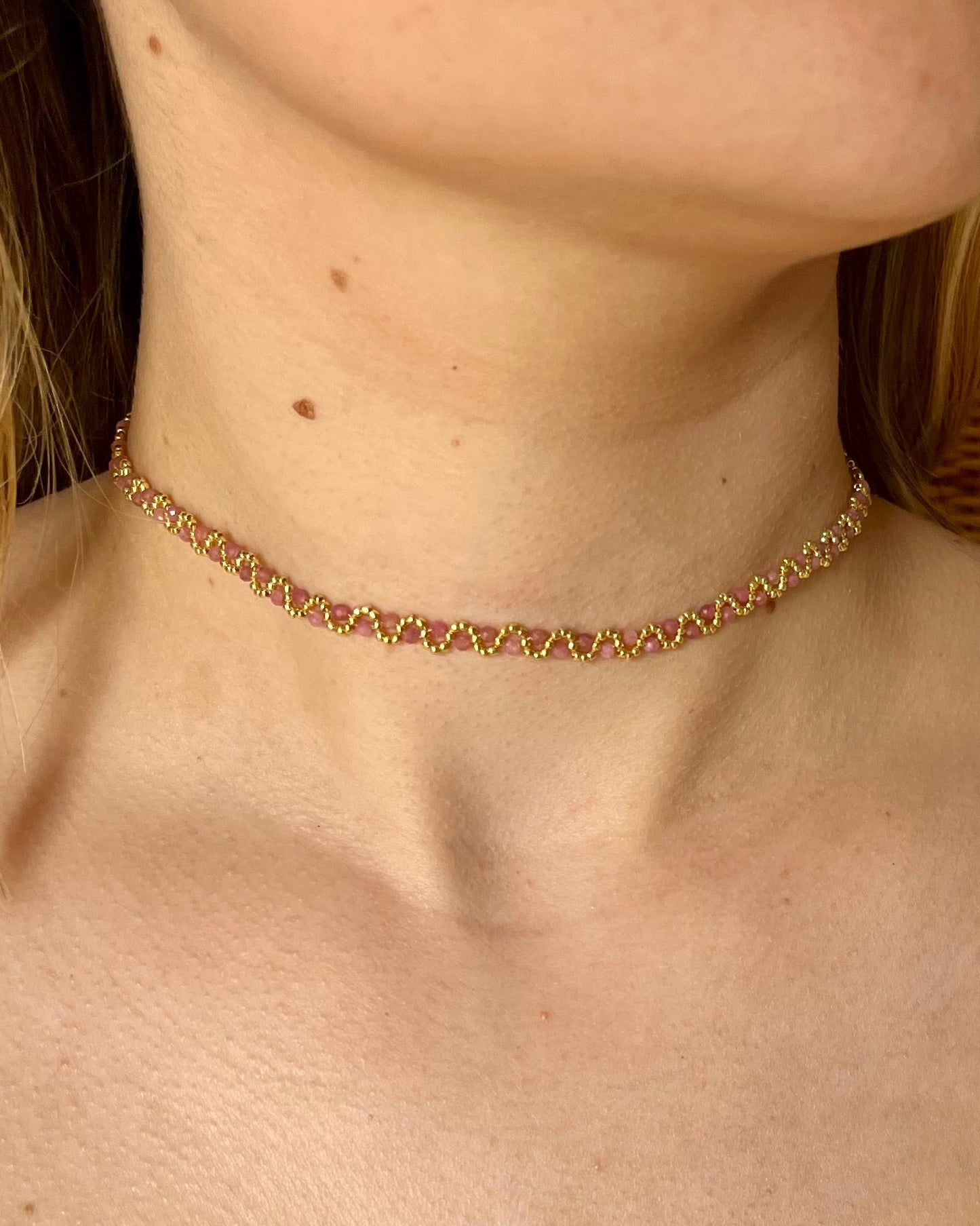 Collier en pierres naturelles CANCUN