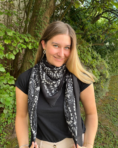Foulard bandana JEN noir
