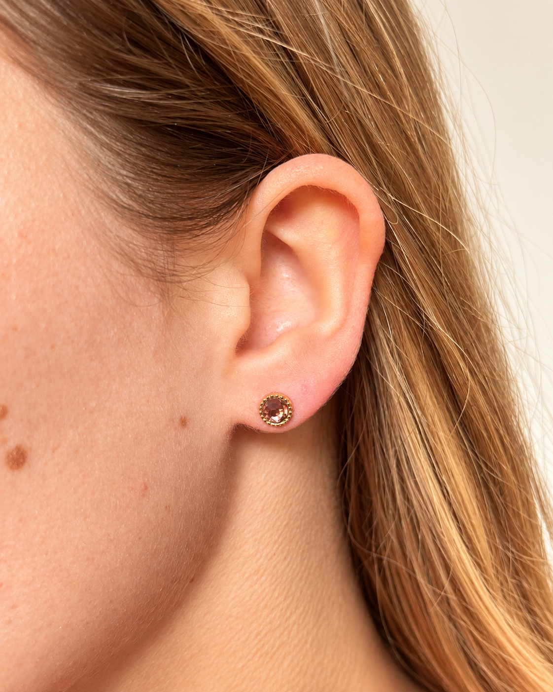 Puces d'oreilles Cristal de Swarovski® BIANCA