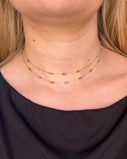 Sautoir 3 en 1 : chaine de lunette, collier double, sautoir DOLCE