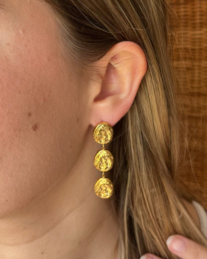 Boucles d'oreilles pendantes avec ronds KIMI