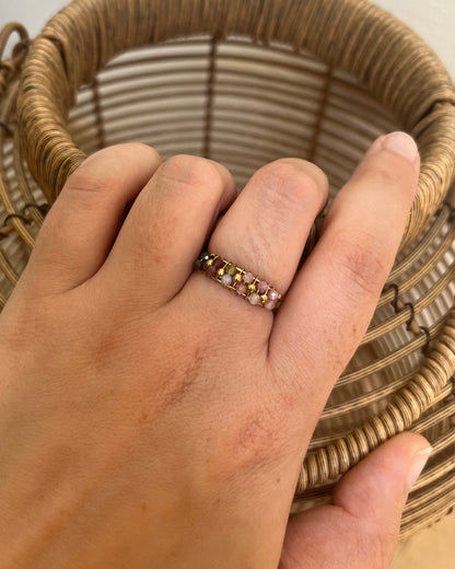 Bague en pierres naturelles SETH