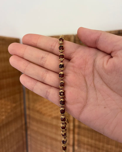 Collier élégant en pierres naturelles SOFIA