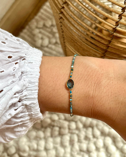 Bracelet sur cordon en pierre naturelle AZA
