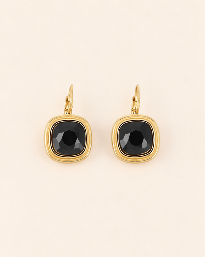 Boucles d'oreilles élégantes Cristal de Swarovski® LEONARD