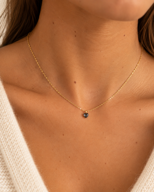 Précommande Collier avec petit coeur en cristal de Swarovski COCO MINI