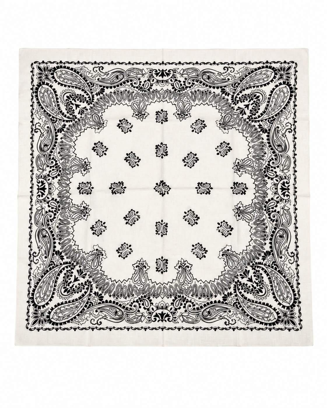 Foulard bandana JEN blanc