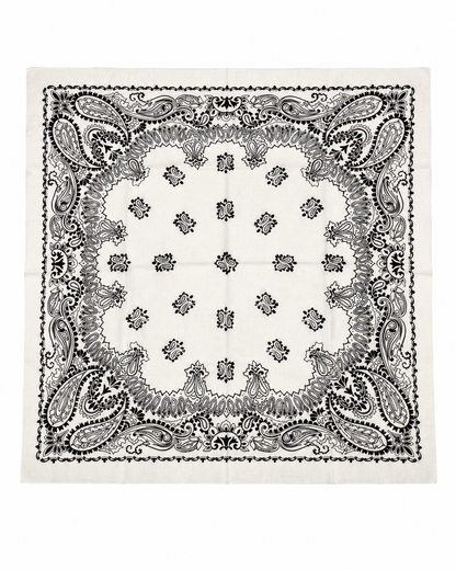 Foulard bandana JEN blanc