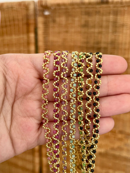 Collier en pierres naturelles CANCUN