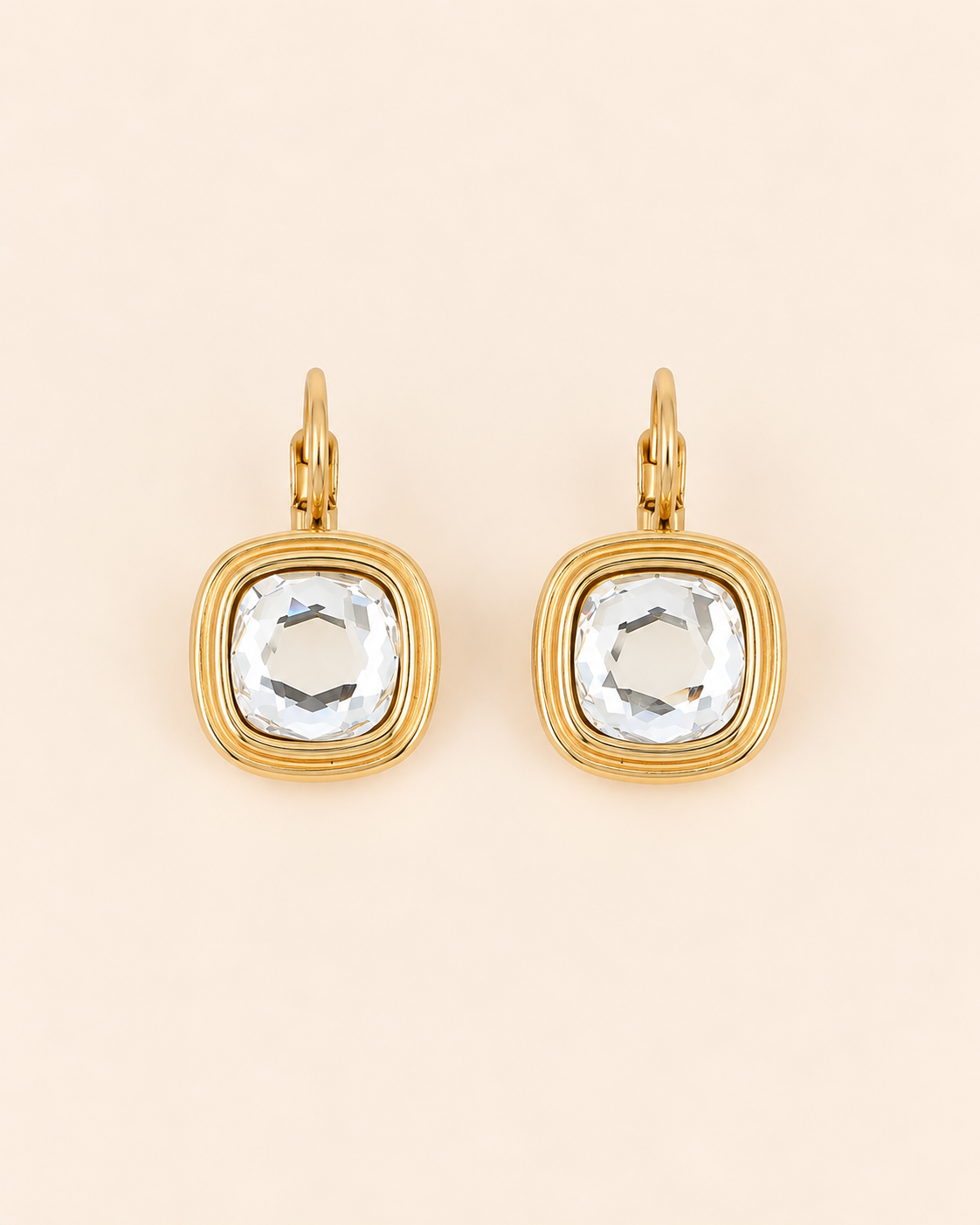 Boucles d'oreilles élégantes Cristal de Swarovski® LEONARD