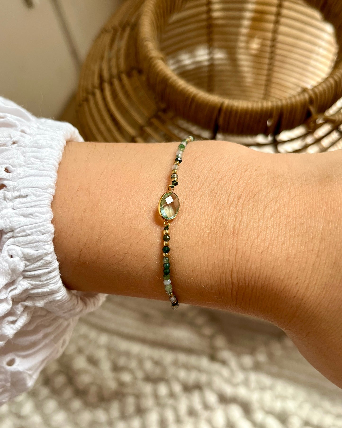 Bracelet sur cordon en pierre naturelle AZA