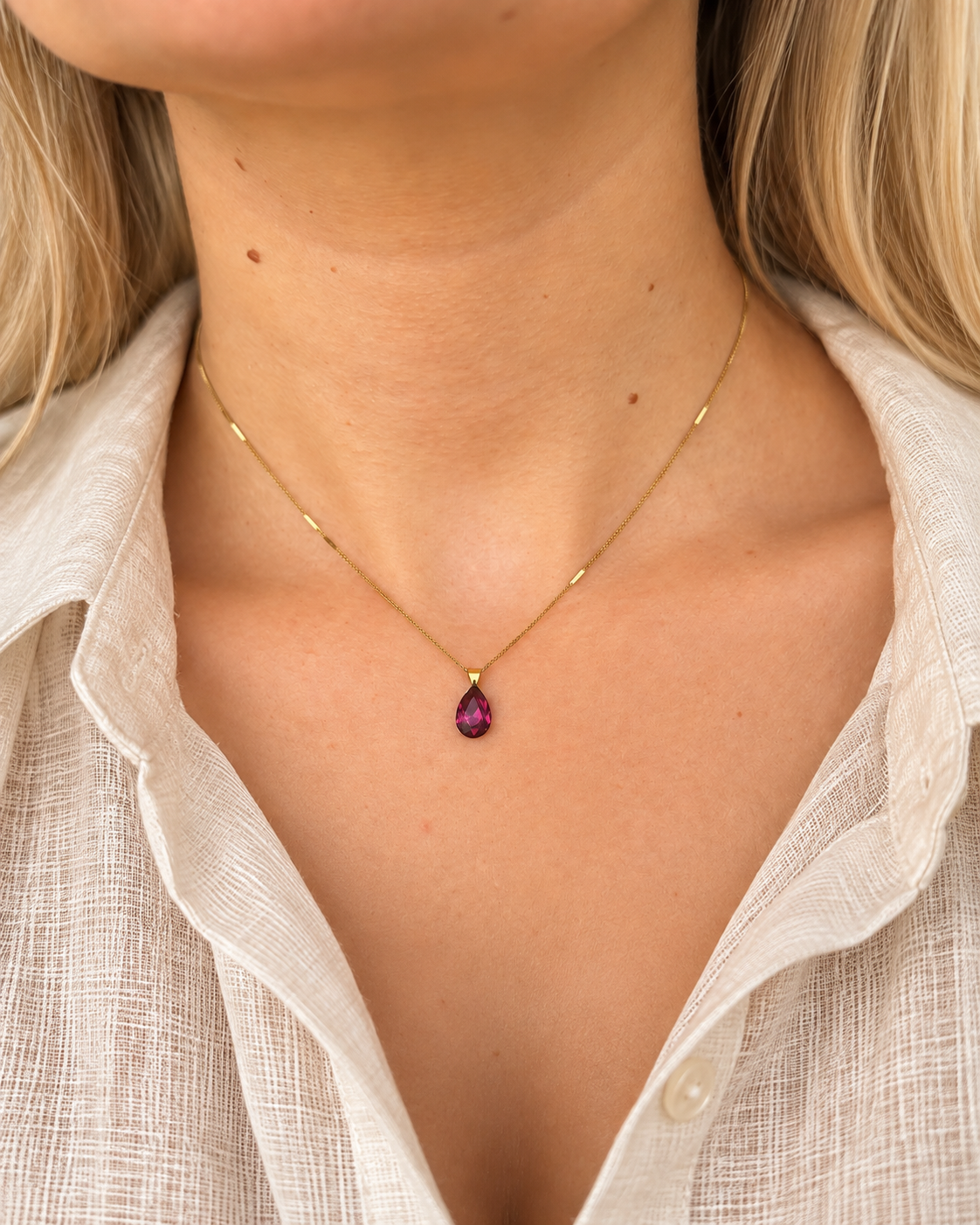 Collier goutte avec cristal de Swarovski® JOY