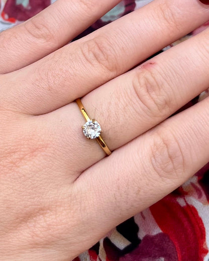 Bague strass cristal Alliance Acier inoxydable ANNE