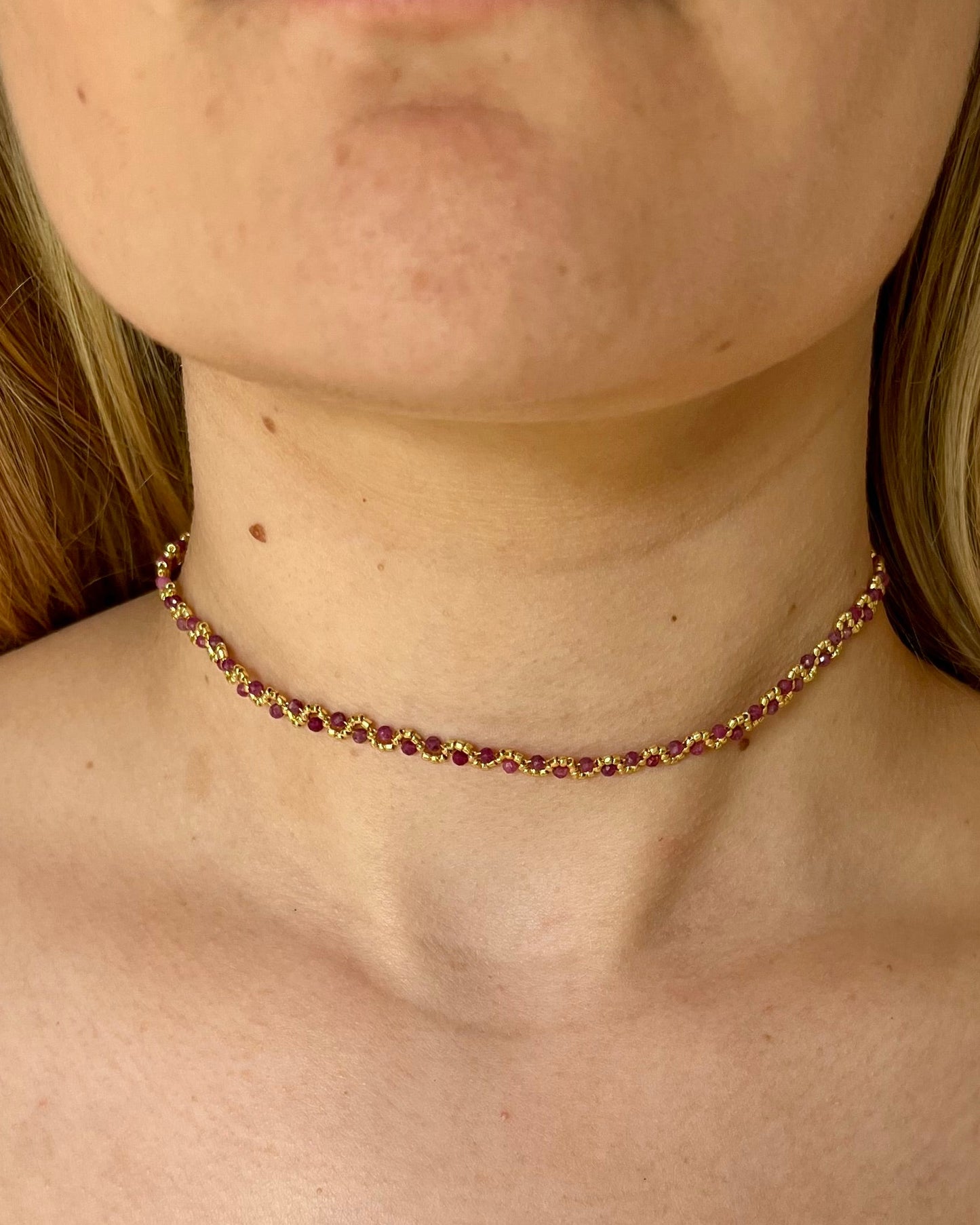 Collier en pierres naturelles CANCUN