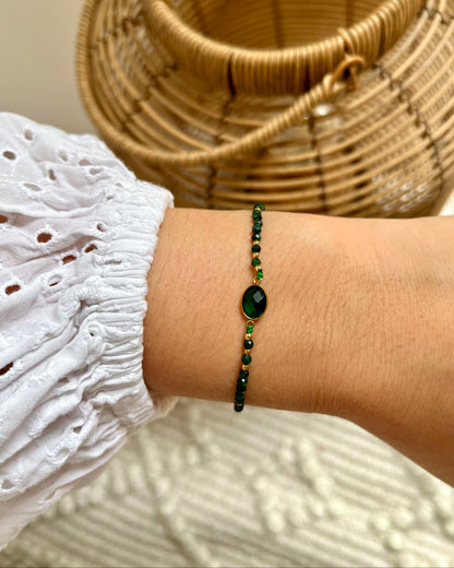 Bracelet sur cordon en pierre naturelle AZA