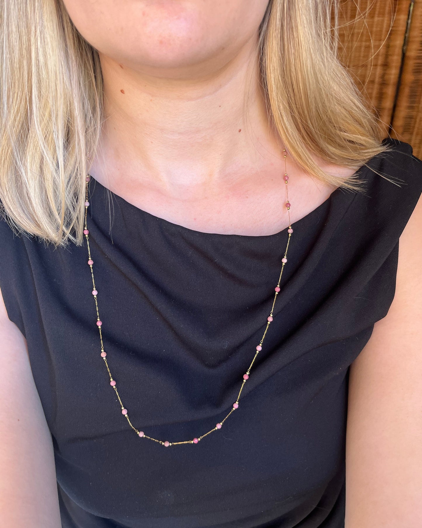 Sautoir 3 en 1 : chaine de lunette, collier double, sautoir DOLCE