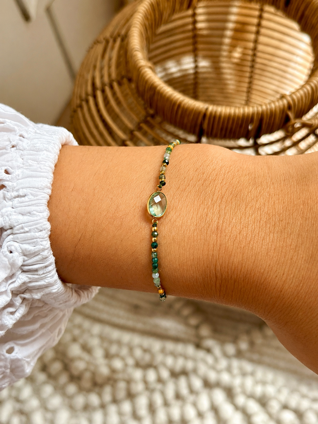 Bracelet sur cordon en pierre naturelle AZA