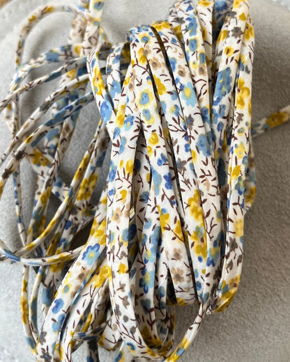 Bracelet liberty personnalisé tissu avec breloque