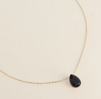 Précommande Collier goutte cristal de Swarovski BERTILLE