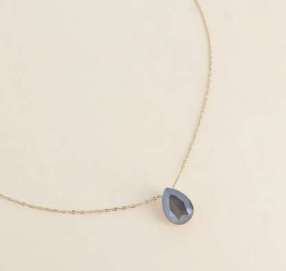 Précommande Collier goutte cristal de Swarovski BERTILLE