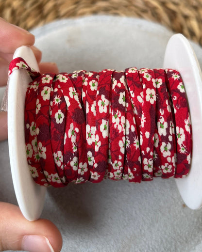 Bracelet liberty personnalisé tissu avec breloque