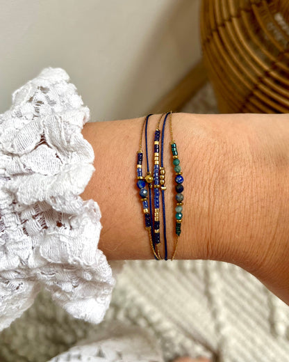 Bracelet multirang en pierres naturelles MILLY