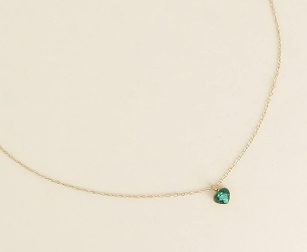 Précommande Collier avec petit coeur en cristal de Swarovski COCO MINI