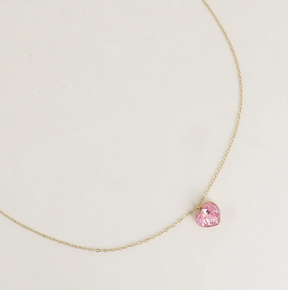 Précommande Collier avec coeur en cristal de Swarovski COCO
