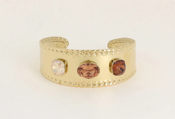 Précommande Manchette en cristaux de Swarovski MARO