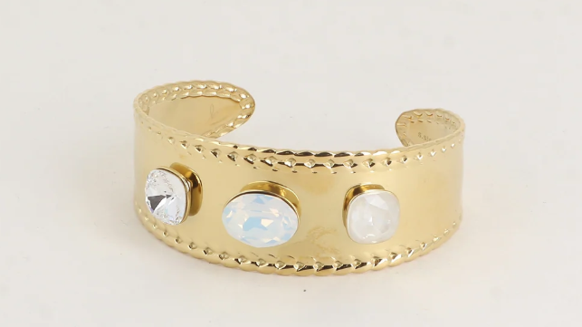 Précommande Manchette en cristaux de Swarovski MARO