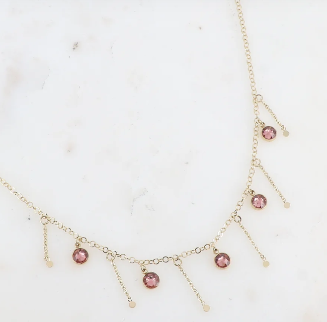 Précommande Collier Cristaux de Swarovski LUPIN