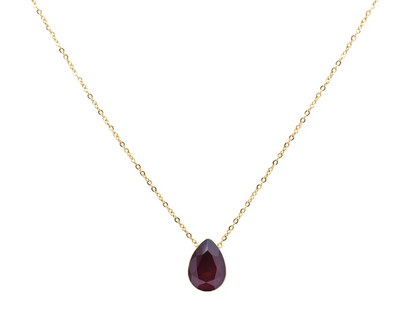 Précommande Collier goutte cristal de Swarovski BERTILLE
