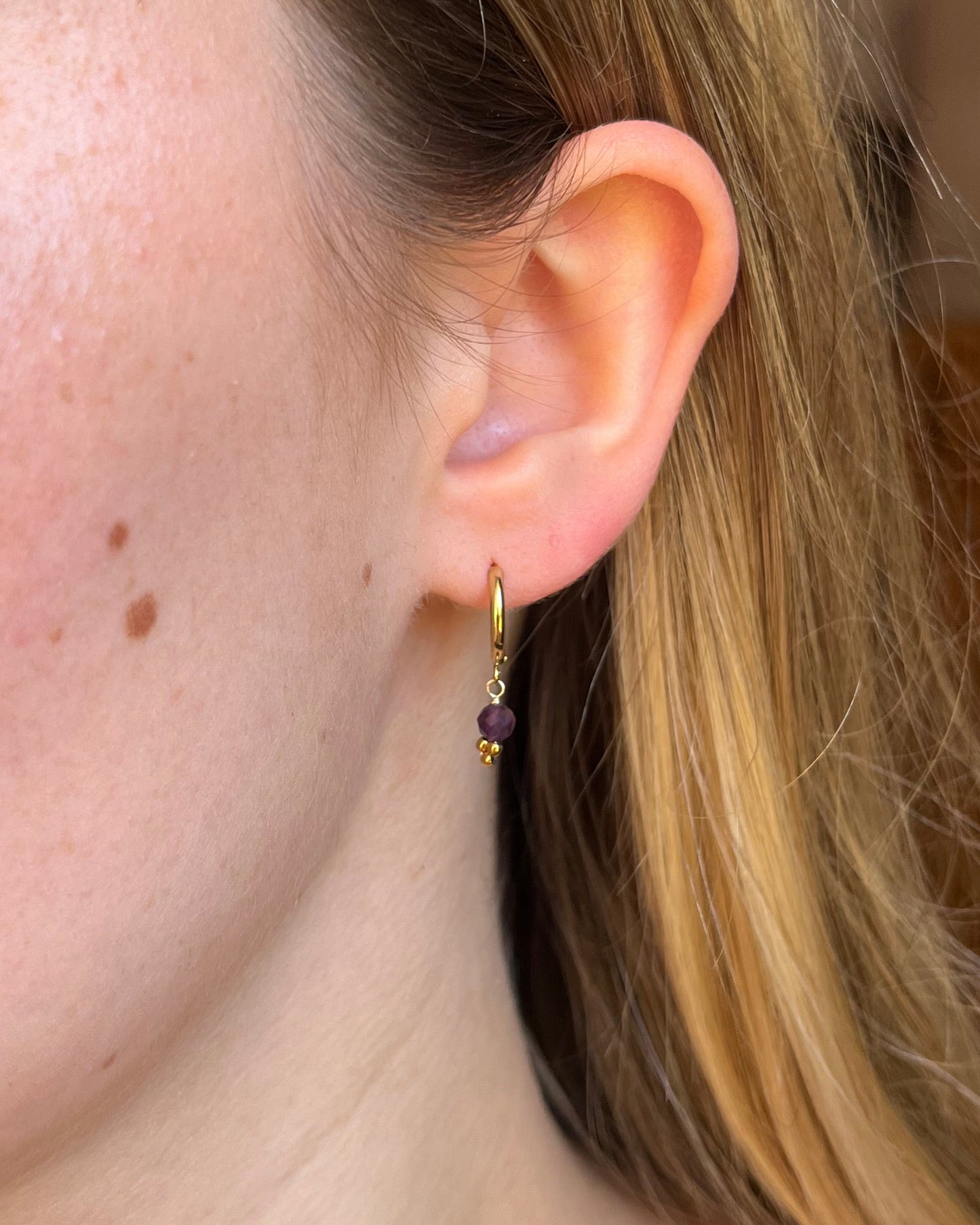 Créoles en pierres naturelles MIRA