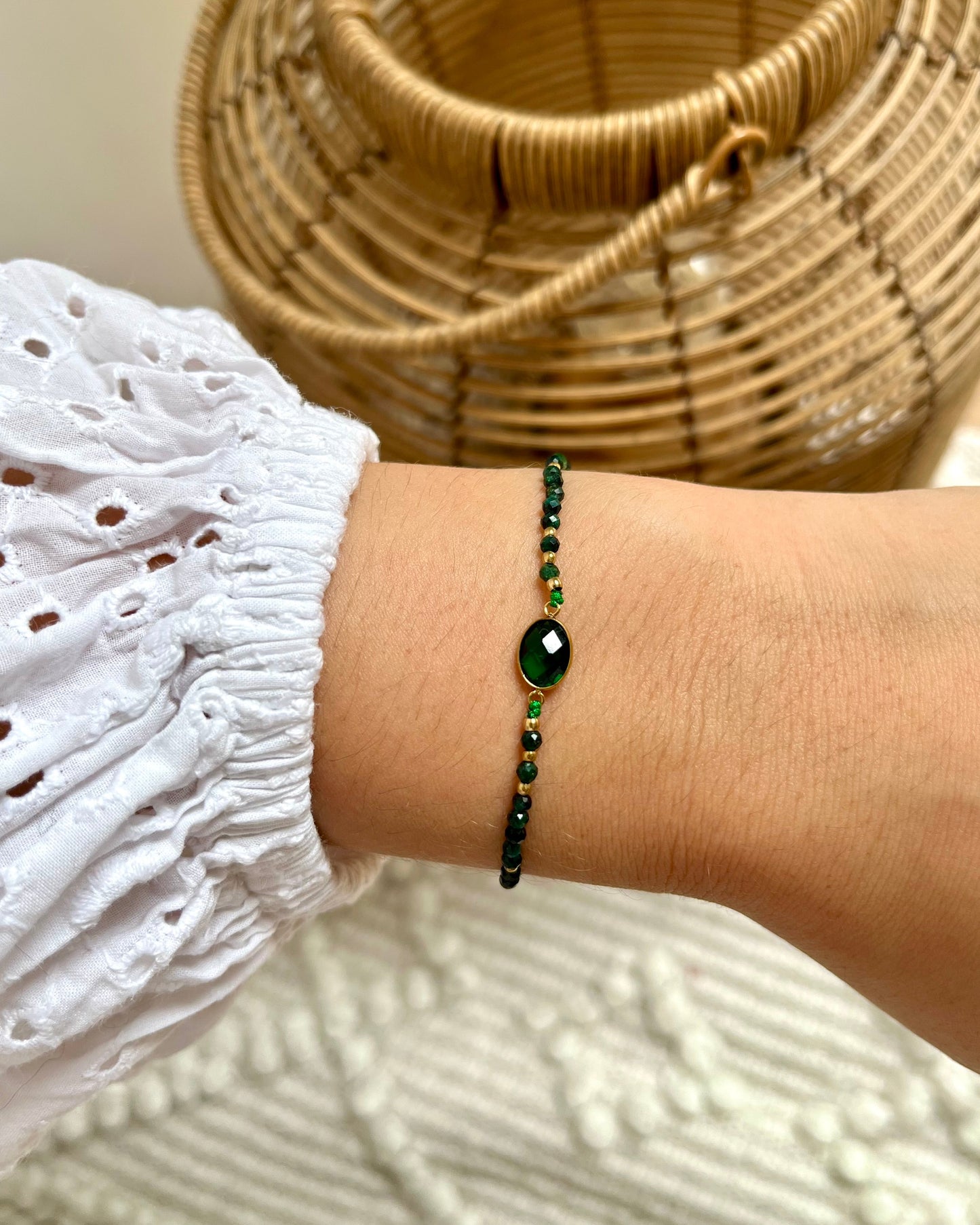 Bracelet sur cordon en pierre naturelle AZA