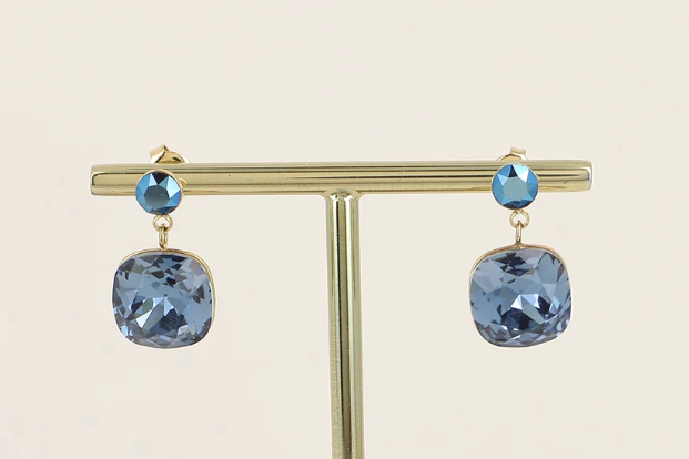 Précommande Boucles d'oreilles pendantes Cristaux de Swarovski®