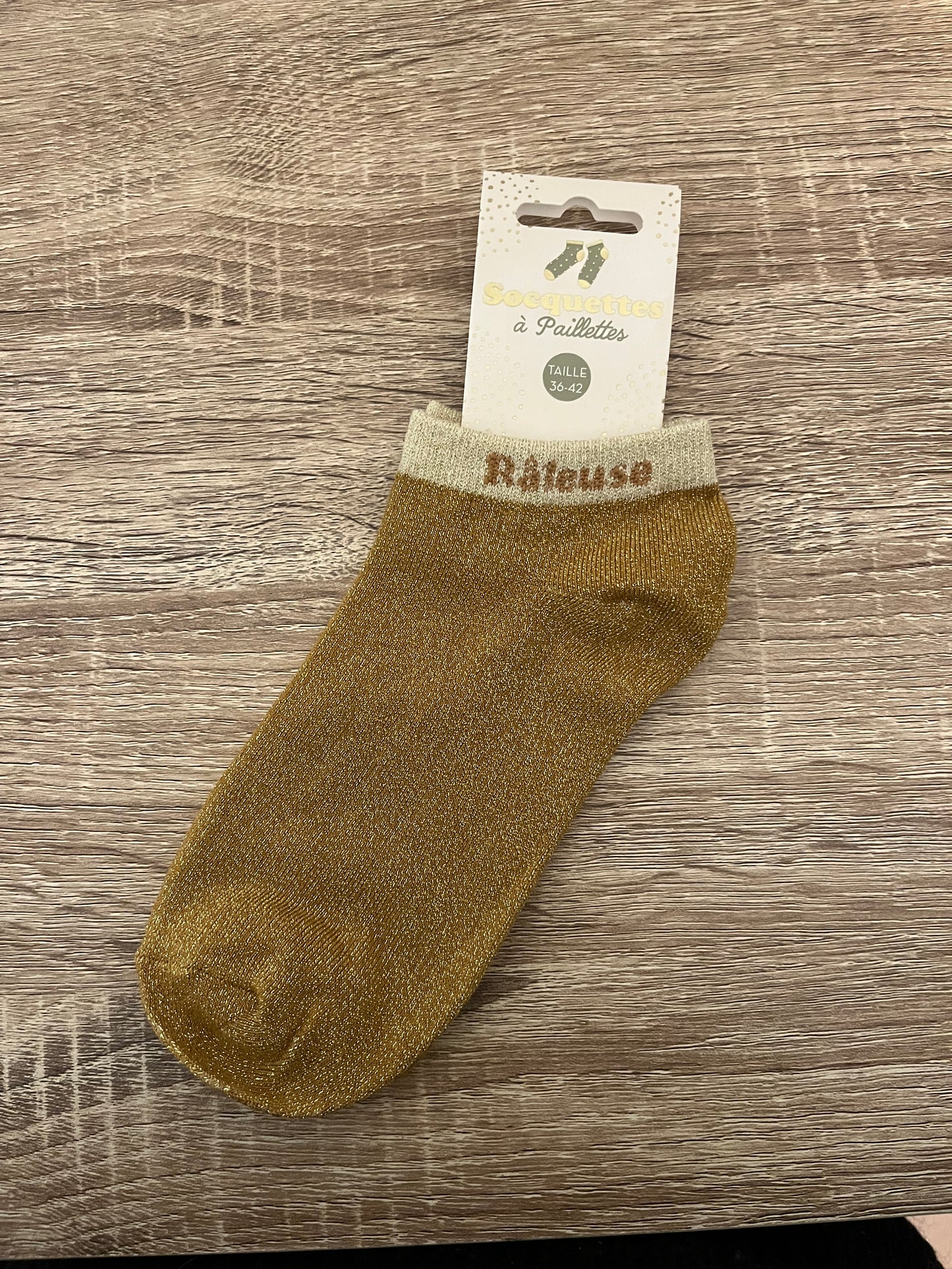 Socquettes à paillettes Raleuse