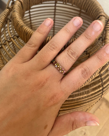 Bague en pierres naturelles SETH
