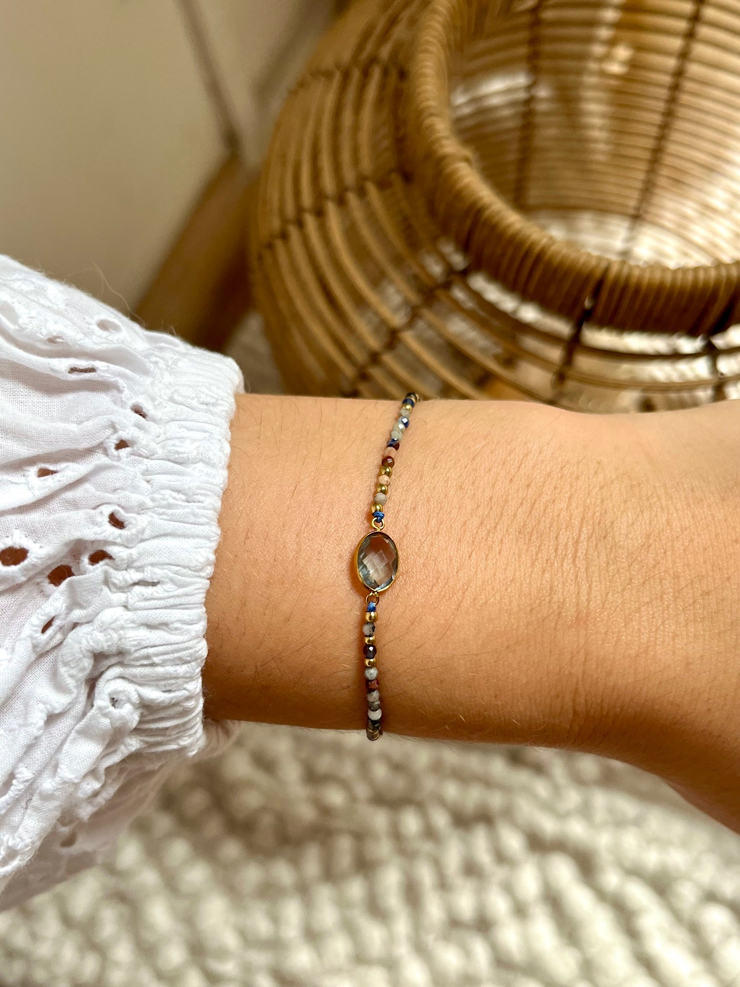 Bracelet sur cordon en pierre naturelle AZA