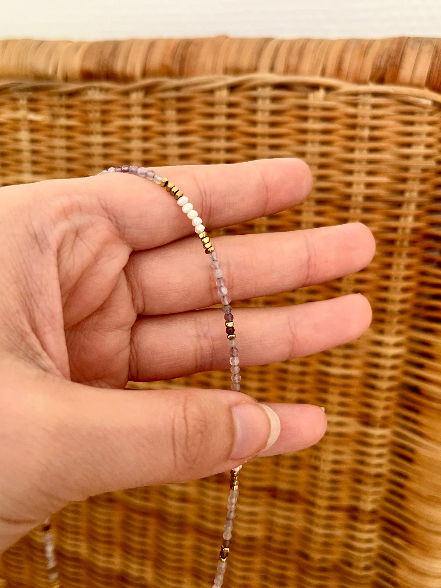 Collier pierres naturelles TOKYO