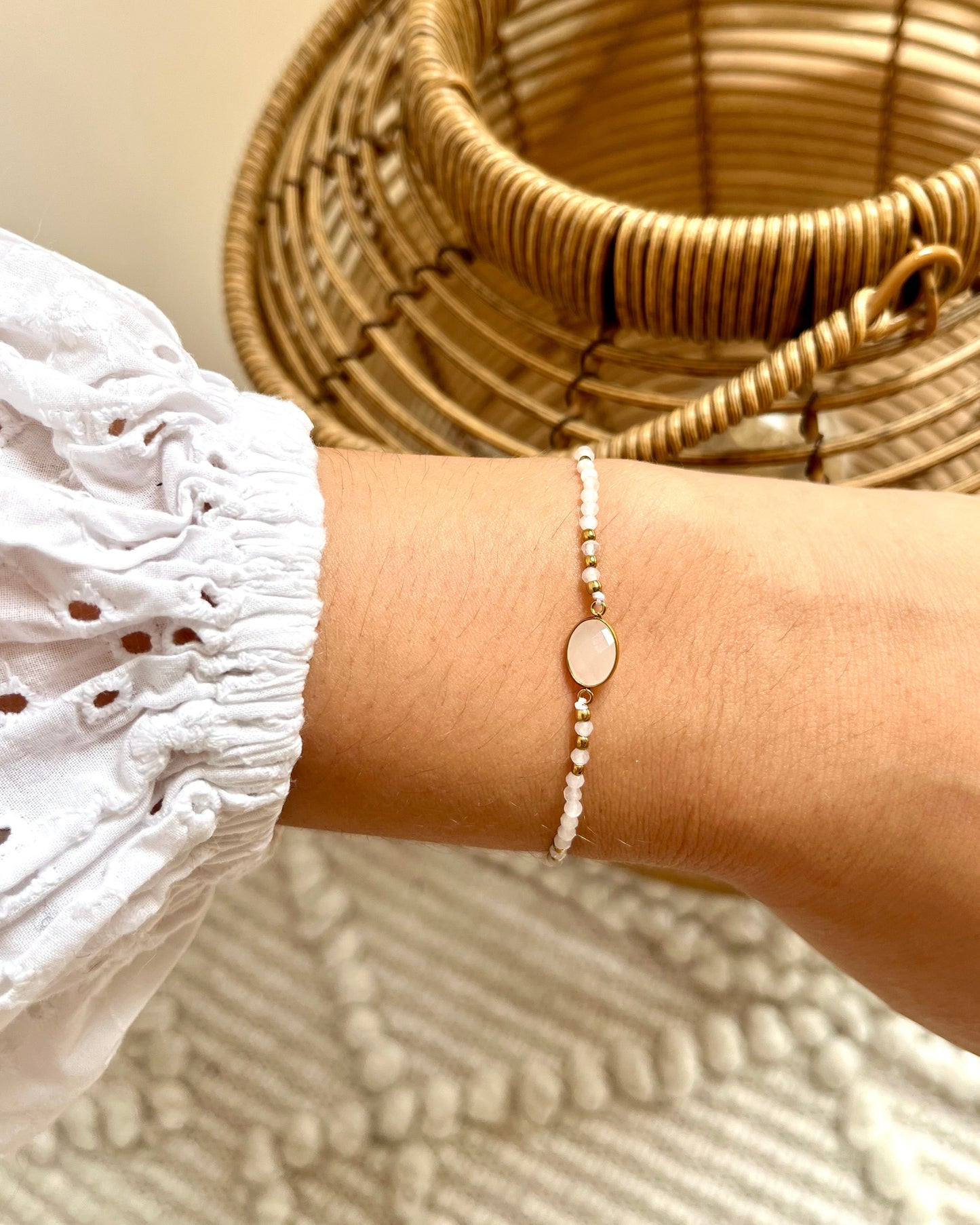Bracelet sur cordon en pierre naturelle AZA