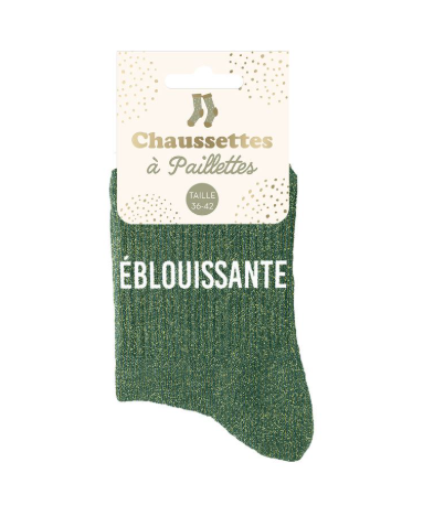 Chaussettes à paillettes Eblouissante