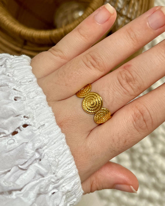 Bague avec ronds CARLA