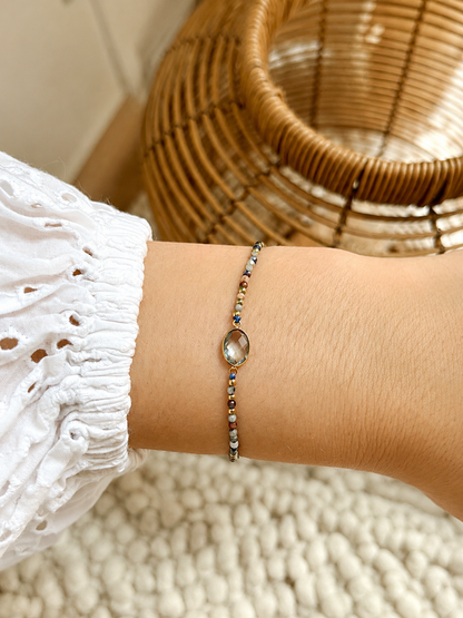 Bracelet sur cordon en pierre naturelle AZA