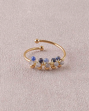 Bague en pierres naturelles EMMY