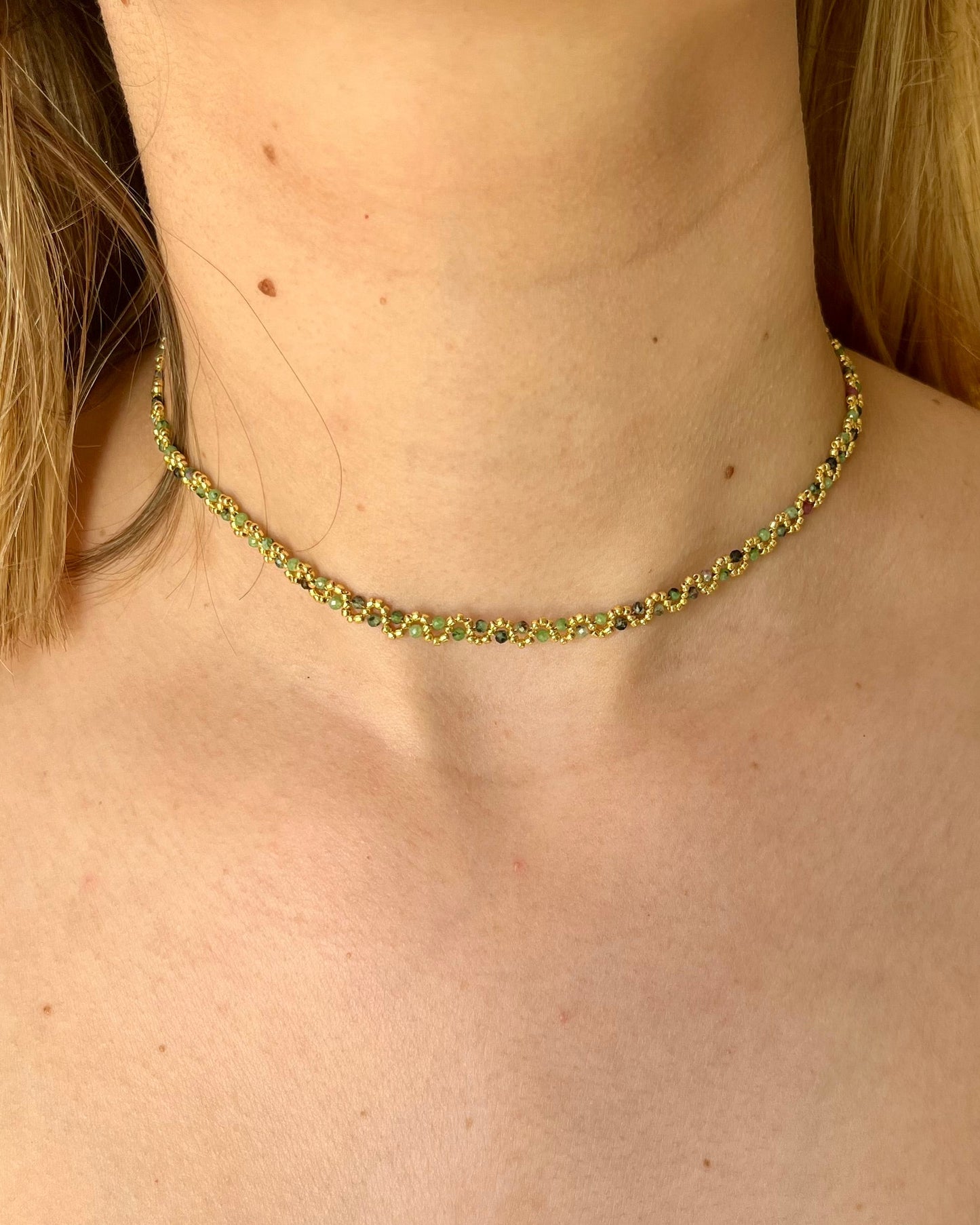 Collier en pierres naturelles CANCUN